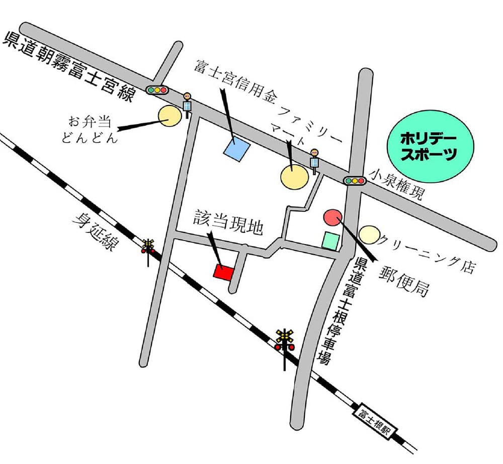 小泉権現地図