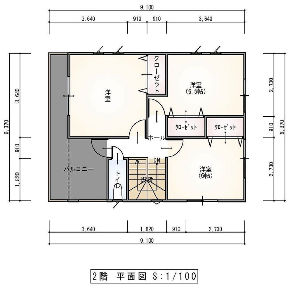 小泉権現間取り2階